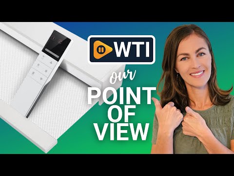 Zshine Motorized Blackout Window Blinds Customize Width (23-95 Inches) Remote Control Wireless and Rechargeable Roller Shades Blinds for Windows - WTI product video review