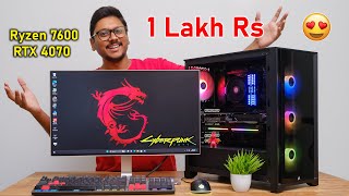 1 Lakh Rs Dream Gaming PC 2023 😍 Epic MSI Build !!