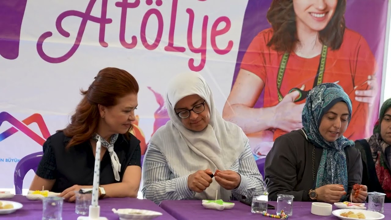 ‘EVİMİZ ATÖLYE PROJESİ’ KADINLARA YENİ ÜRETİM ALANLARI SUNMAYA DEVAM EDİYOR