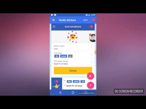 Notify Stickers Video