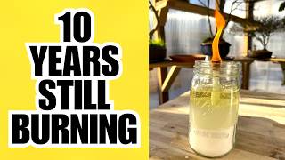 Emergency Candle Still Burns After 10 Years