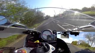 preview picture of video 'BMW S1000RR Weekend Ride #1 - GoPro Hero3+ Black Ed 1080P SuperView'