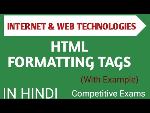 HTML Introduction With Example In Hindi