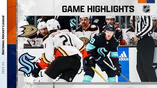 Ducks @ Kraken 3/30 | NHL Highlights 2023