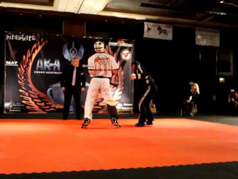 Fighting at the AKA Grand Nationals Warrior Cup Finals 2012