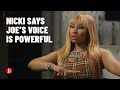 Nicki Says Joe's Voice Is Powerful | A Conversation With Nicki Minaj & Joe Budden