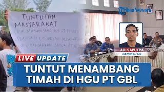 Pertemuan dengan Perusahaan Tambang di Bangka Barat Memanas, Warga Tuntut Bisa Ikut Menambang Timah