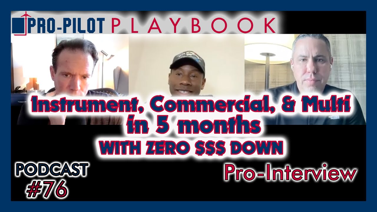 How to Become a Professional Pilot with $0 // #76