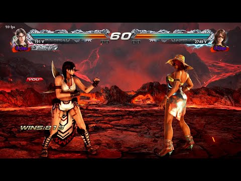 19_5 Julia ryona vs Katarina ryona - Tekken 7 ( Uchiha x24 ) #tekken #matches #rtx2060 #julia