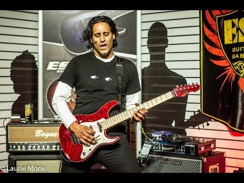 Prashant Aswani: Left Of Centre ESP guitars NAMM 2013