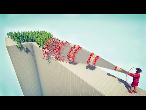 100x ZOMBIES vs GODS on BRIDGE - Totally Accurate Battle Simulator TABS