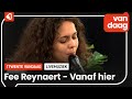 Fee Reynaert – Vanaf hier (LIVE @ 1Twente Vandaag)