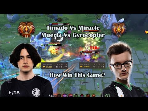 Miracle (Rank 10) Vs Timado (Rank 33) ! Road To Top 1 MMR .