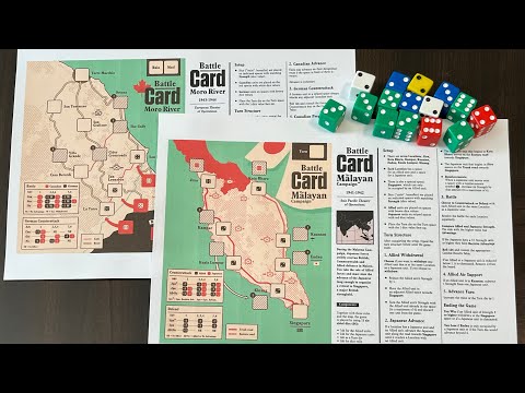 Battle Card: Series 1 - The Malayan Campaign + Moro River