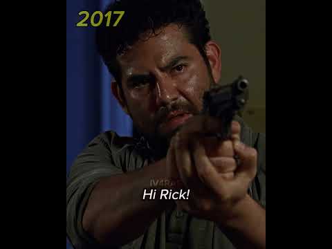Rick & Morales Face Off After Years 😨 | The Walking Dead | #shorts