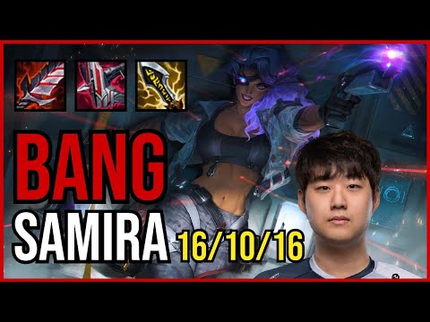 BANG - SAMIRA vs. KAI'SA ADC | KR Grandmaster | PATCH 10.25