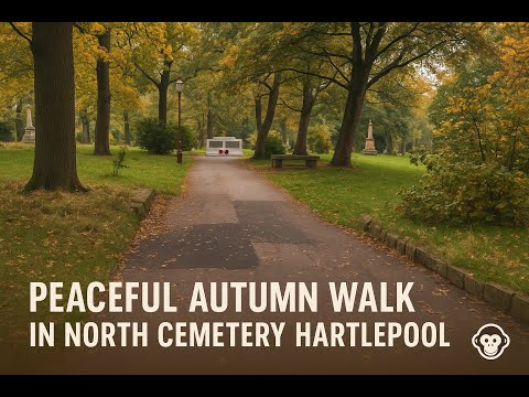 A Tranquil Autumn Walk Through North Cemetery, Hartlepool