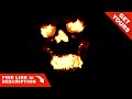Horror SKULL Intro Fire Hell