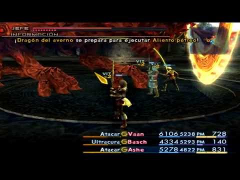Guía Final Fantasy XII HD Comentada - Parte 72 - Dragón del Averno