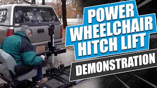 👨‍🏫Power Wheelchair Hitch Lift Demonstration
