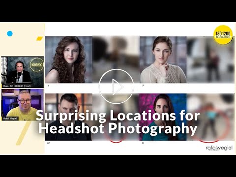 Surprising Locations & Unusual Situations for Headshot Photography - with Rafal Wegiel