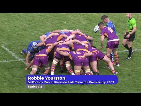RUGBY MAGIC MOMENT: ROBBIE YOURSTON TRY FOR JEDFOREST v MARR - 7.9.19