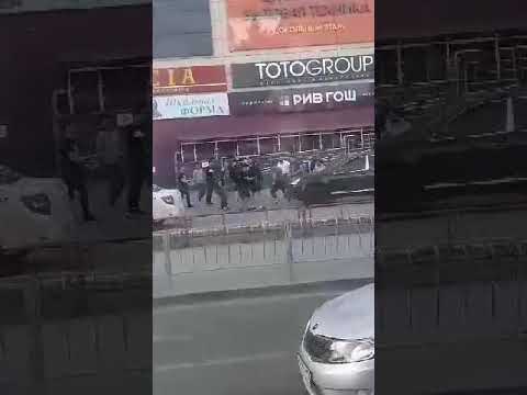 Драка таджики с узбеки
