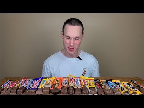 🎃 ASMR Halloween Chocolate Bar Mukbang 🎃