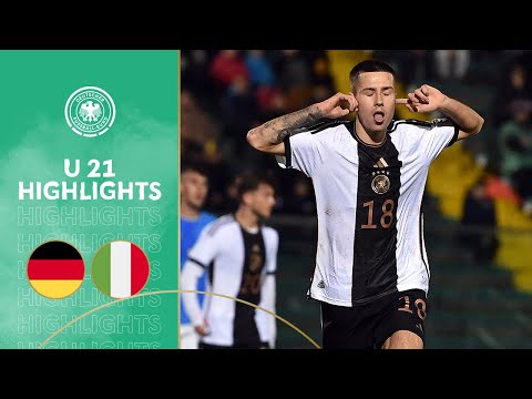 U21 entscheidet packendes Spiel für sich! Italien - Deutschland 2:4 | Highlights | U 21 Länderspiel