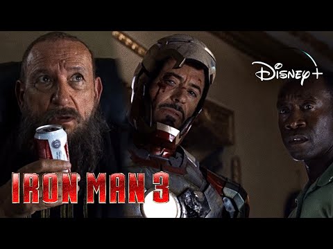 Iron-Man 3 | Tony And Rhodey Meet Trevor Slattery Scene | Disney+ [2013]