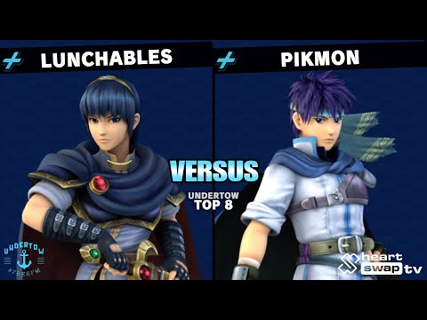 Undertow Losers Top 8: Lunchables (Marth) vs Pikmon (Ike) - Project +