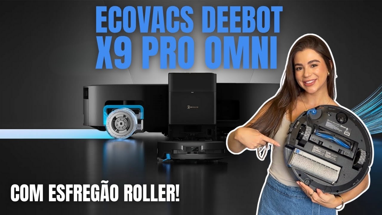 Miniatura da avaliação em vídeo de Aspirador Robô Ecovacs Deebot E10 5500 Pa