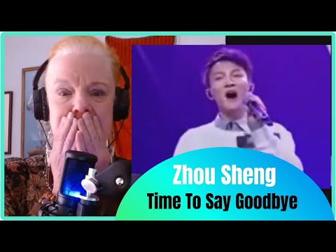 "FAKE" SINGER (by comparison :) Reacts to Zhou Shen 周深 - “Time to Say Goodbye” [UNBELIEVABLE]
