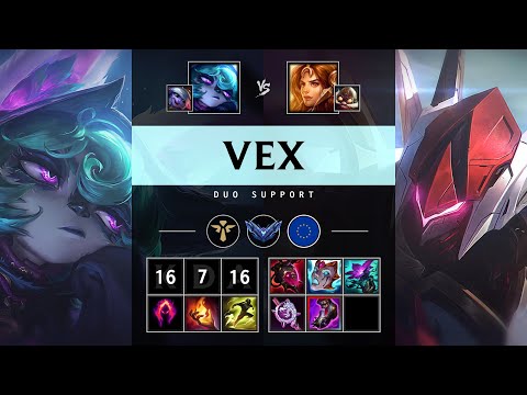 Vex Support vs Leona - EUW Diamond Patch 25.12