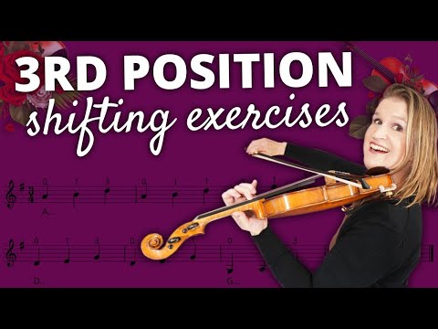 3rd Position Violin Shifting Exercises