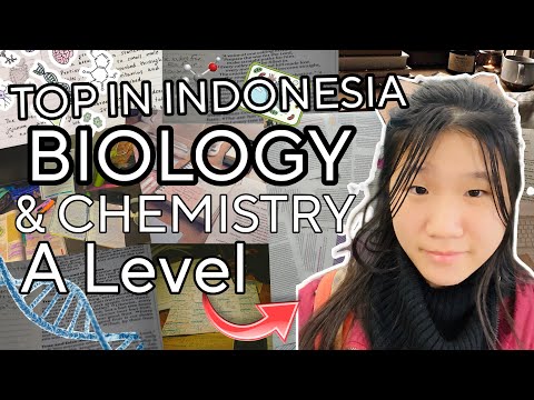 How I Scored FULL MARKS on Biology A level - Top in Indonesia/Country Scorer (FREE NOTES)