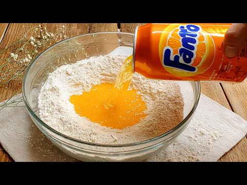 Just add Fanta to the flour and the bread is ready! The method that all bakers hide!