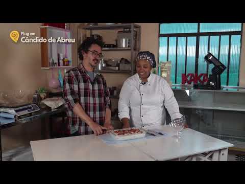 Bloco 02 Candido de Abreu Paraná na tela da RPC no programa plug na cozinha da Kaká 