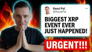 THE BIGGEST XRP EVENT EVER JUST HAPPENED!!!! (RAOUL PAL CONFIRMS)
