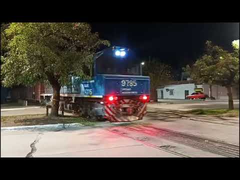 Tren 5004/9785 por Simoca. Tucumán 💪🚂