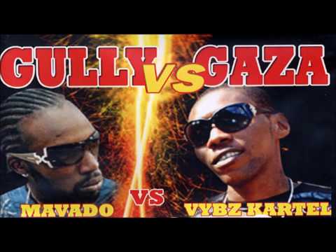 Mavado vs Vybz Kartel  (Gully Vs Gaza) Throwback Mix By Djeasy