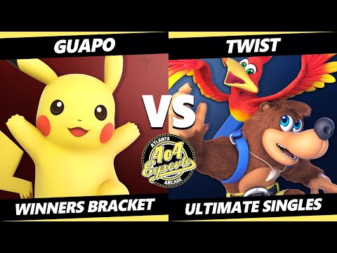 4o4 Smash Night 59 - Guapo (Pikachu, Kirby) Vs. Twist (Banjo) SSBU Ultimate Tournament