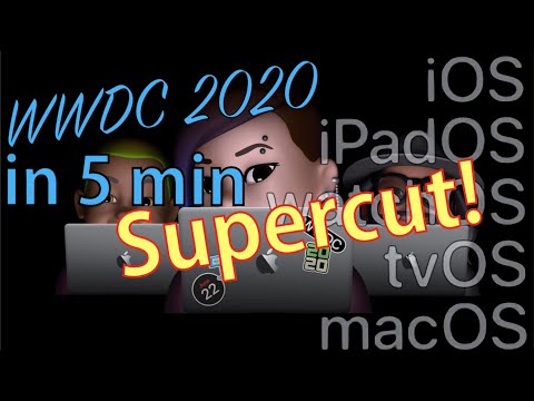 Apple WWDC 2020, Supercut in 5 min! (Med svenska undertexter)