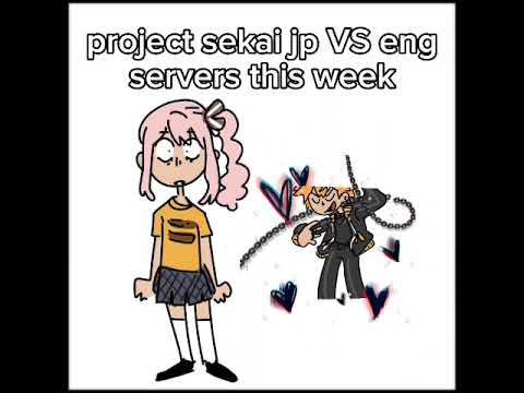 Project Sekai JP VS ENG servers be like
