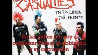 The casualties - Clase criminal (Letra)