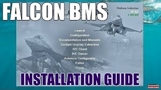 How to install Falcon BMS 4 33 U4 (2018)