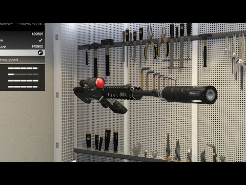 How to upgrade heavy sniper MK2 Gta 5 online