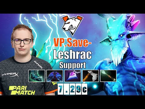 Leshrac Support | VP.Save- | POS 4 LESHRAC SUPER IMBA | 7.29c Gameplay Highlights