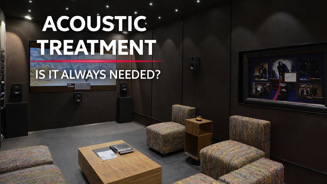 Home Cinema Acoustic Treatment: Is It Needed?