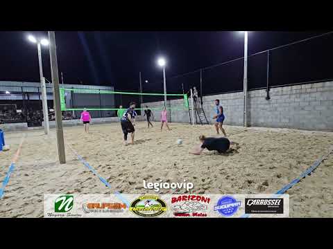[ Legião Vip 24 x 22 Ágil Colúmbia ] - 1º Open Asa Branca 4x4 Vôlei de Areia - ADS Arena Sportes